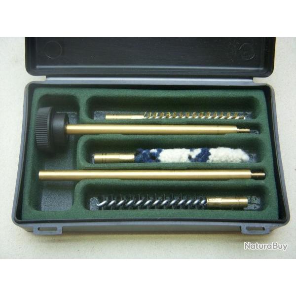 Kit de nettoyage de poche pour Pistolet / Revolver 9mm 38/357