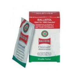 10 lingettes de nettoyage huil&eacute; BALLISTOL
