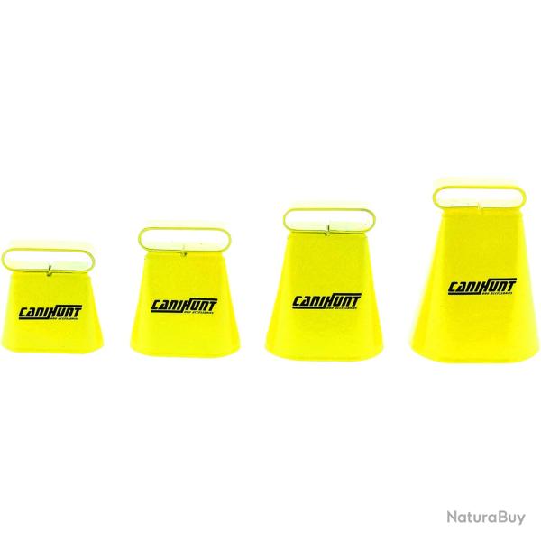 sonnaille sonnaillon cloche  3.5cm N�0 jaune CANIHUNT