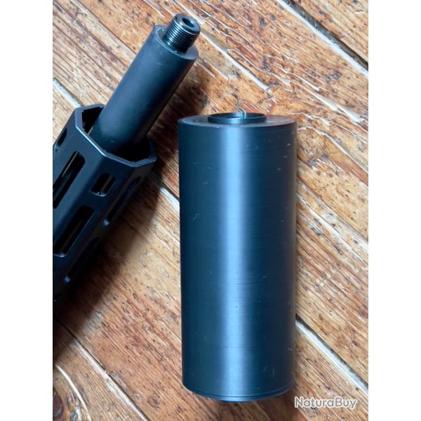 Ruger pr�cision rimfire .22 SILENCIEUX A RECOUVREMENT