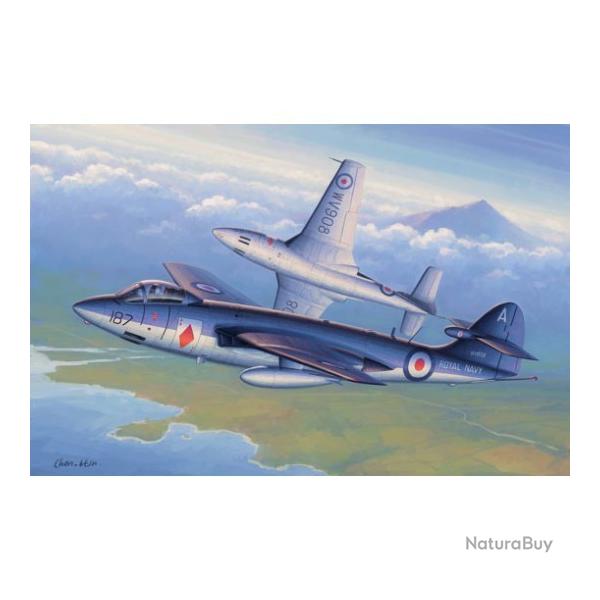 Hawker seahawk FGA.6 1/72 | Hobby boss (0000 4780) - Maquette � monter