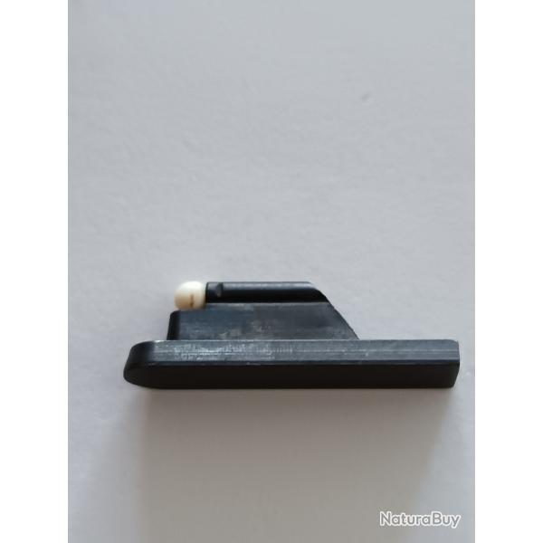 GUIDON ACIER LONGITUDINAL FINITION BLANC