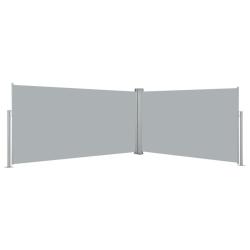 Auvent lat&eacute;ral r&eacute;tractable 160x600 cm Gris