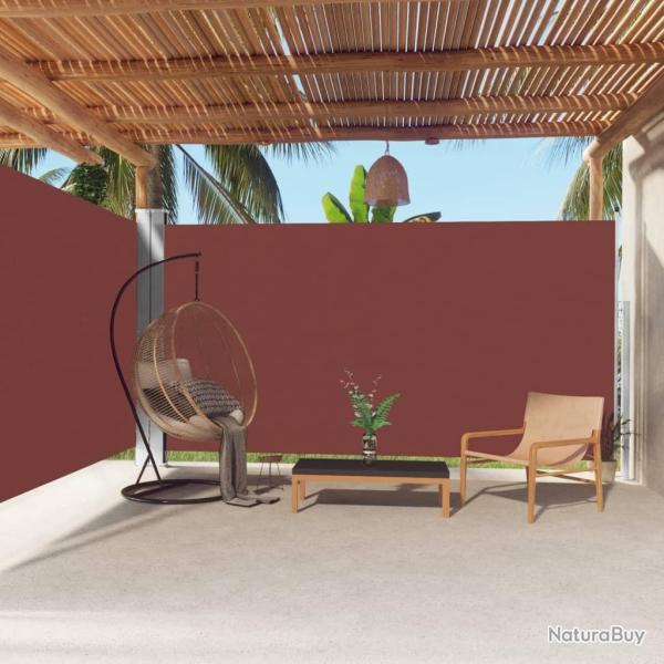 Auvent lat�ral r�tractable Marron 200x600 cm