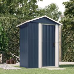 Abri de jardin Anthracite 126x97,5x177 cm Acier galvanis&eacute;
