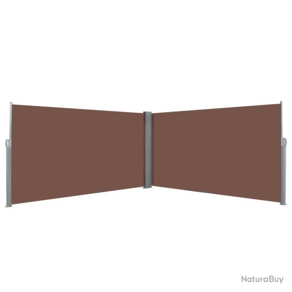 Auvent lat�ral r�tractable 160 x 600 cm Marron
