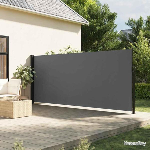 Auvent lat�ral r�tractable anthracite 180x300 cm