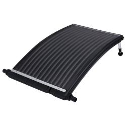 Panneau de chauffage solaire de piscine courb&eacute; 110x65 cm