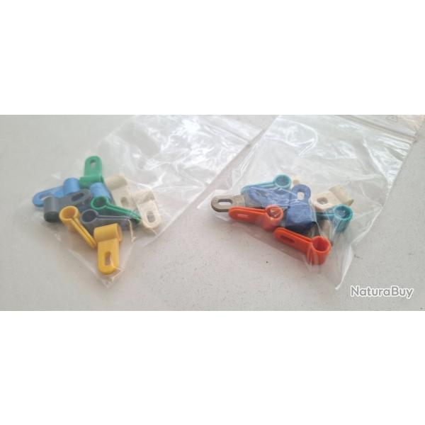 Bague attache gibier. Lot de 10 .diam 6,5mm