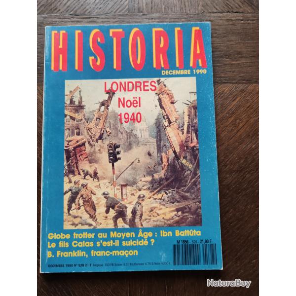 LIVRE HISTORIA NUM�RO 528 "LONDRES NO�L 1940"