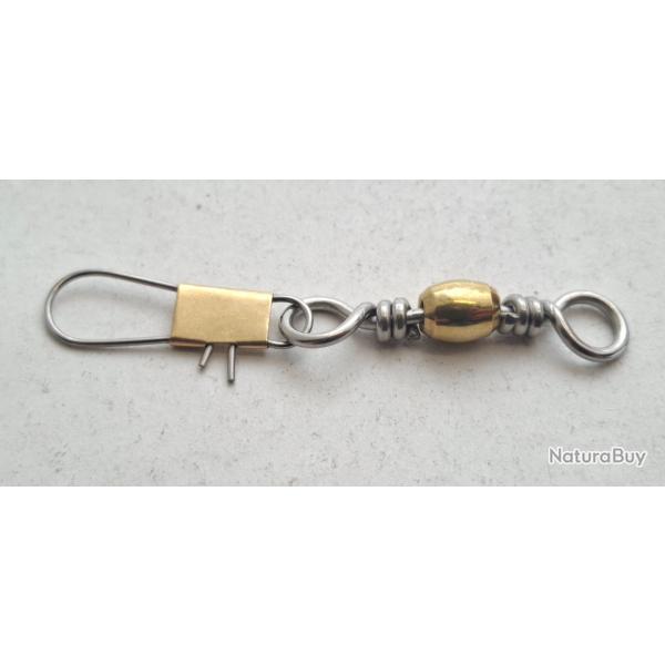 Baril Emerillon �pingle inox N�5/0