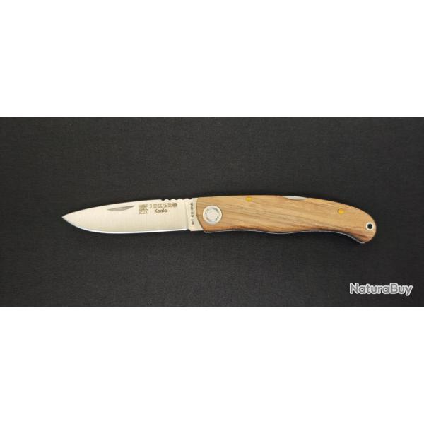 Couteau pliant Joker Koala NN-149 - Manche en noyer - Lame MOVA 1.4116
