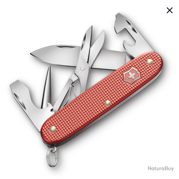 Victorinox 0.8231.L25 Pioneer X, 93 mm, Alox Limited Edition 2025, Stone Red