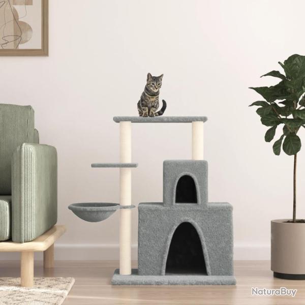 Arbre � chat avec griffoirs en sisal Gris clair 83 cm