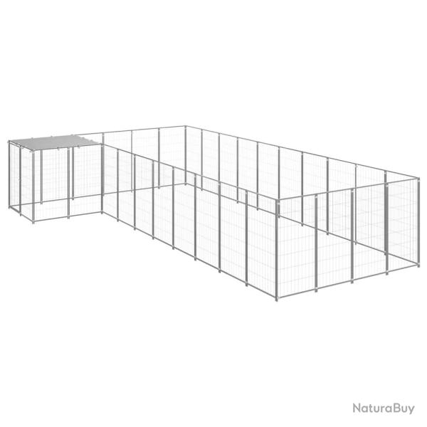 Chenil Argent� 13,31 m� Acier