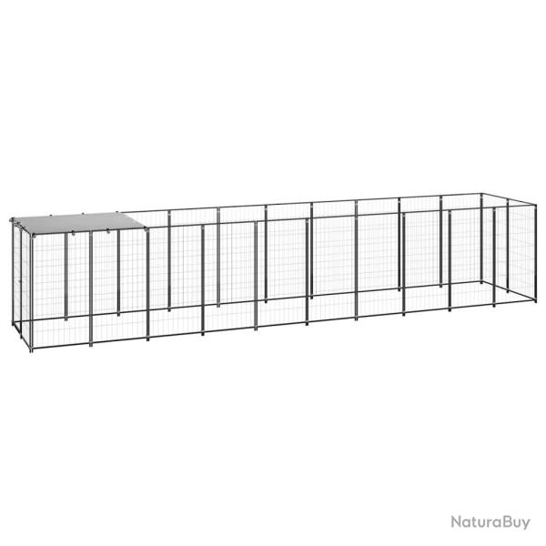 Chenil Noir 6,05 m� Acier