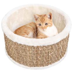 Panier pour chat rond 36 cm Herbiers marins alsavelo