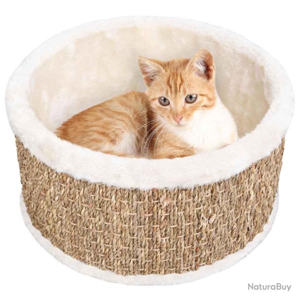Panier pour chat rond 36 cm Herbiers marins alsavelo