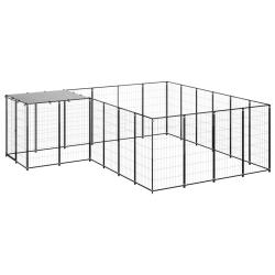 Chenil Noir 8,47 m&sup2; Acier