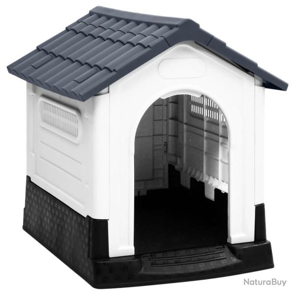 Niche pour chien Bleu 57x68x66 cm Polypropyl�ne