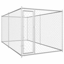 Chenil d'ext&eacute;rieur pour chiens 382x192x185 cm