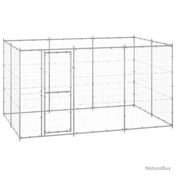 Chenil ext�rieur Acier galvanis� 7,26 m�