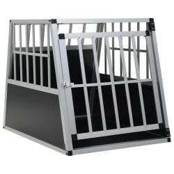 Cage pour chien avec une porte 65 x 91 x 69,5 cm alsavelo