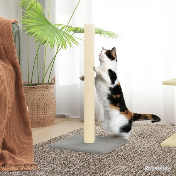 Arbre � chat Gris clair 35x35x70 cm