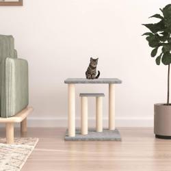 Arbres &agrave; chat avec plates-formes gris clair 50 cm