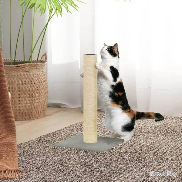 Arbre � chat Gris clair 22x22x45 cm