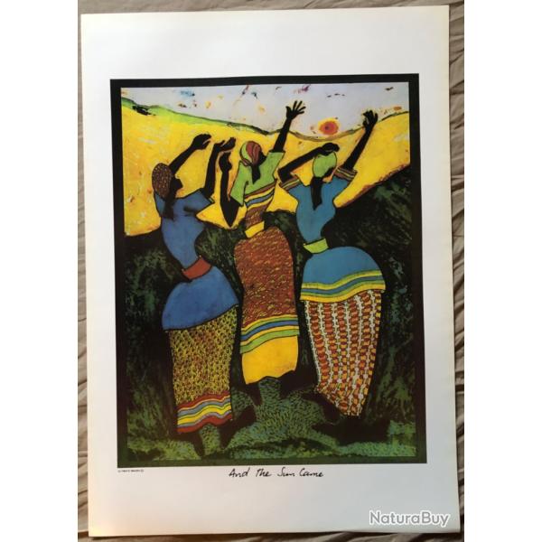 Affiche, poster, Afrique N�4. :  43 x 61 cm