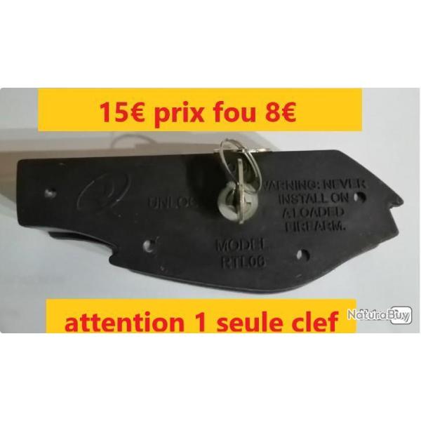 Verrou de pontet A Cl� pour Carabines Remington