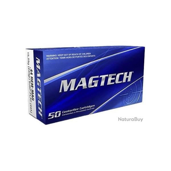 Munitions MAGTECH cal.44 rem mag SJSP 240gr 15.55g par 150