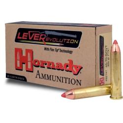 Munitions HORNADY calibre 45-70 Government FTX 325gr - 21g x20