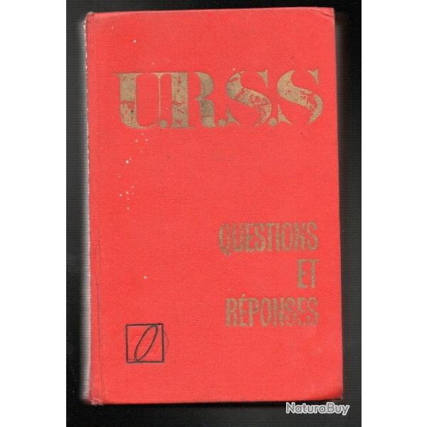 urss questions et r�ponses 1917-1967 collectif