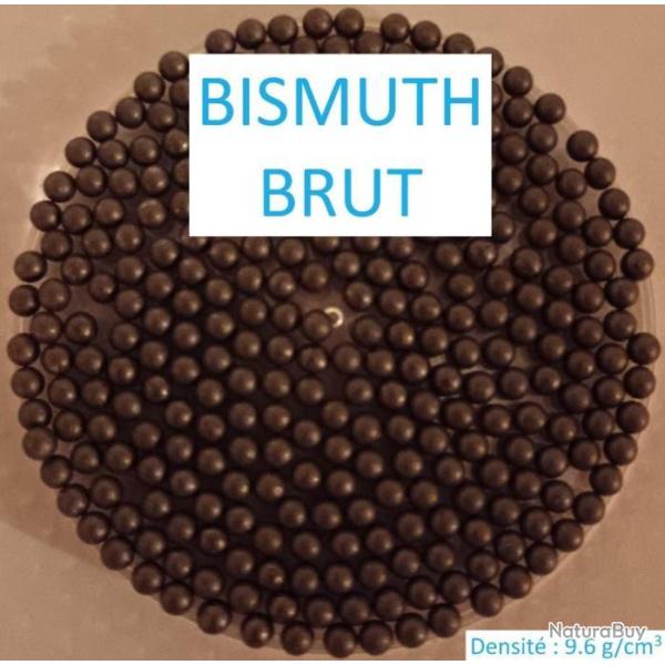 BISMUTH BRUT en #2 / 6000gr / Diam�tre 3.75mm / Billes de substituts / Densit� : 9.6 g/cm3