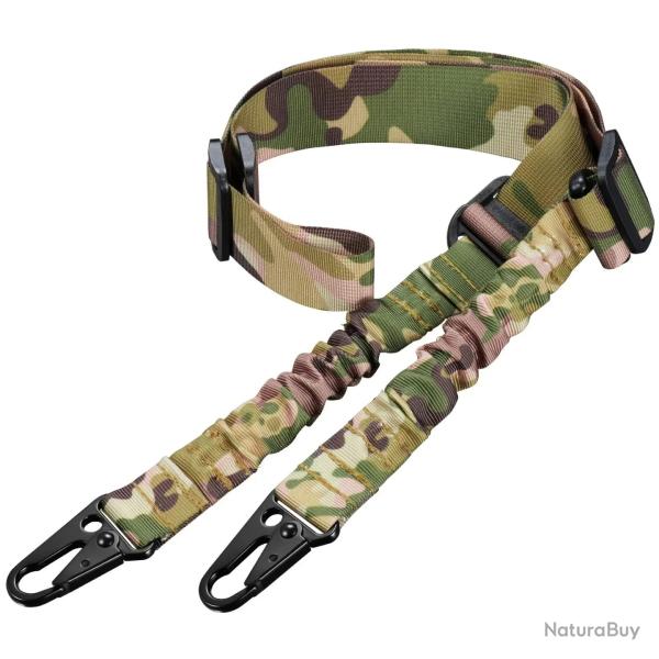 Ceinture de s�curit� pour fusil, couleur camouflage vert -