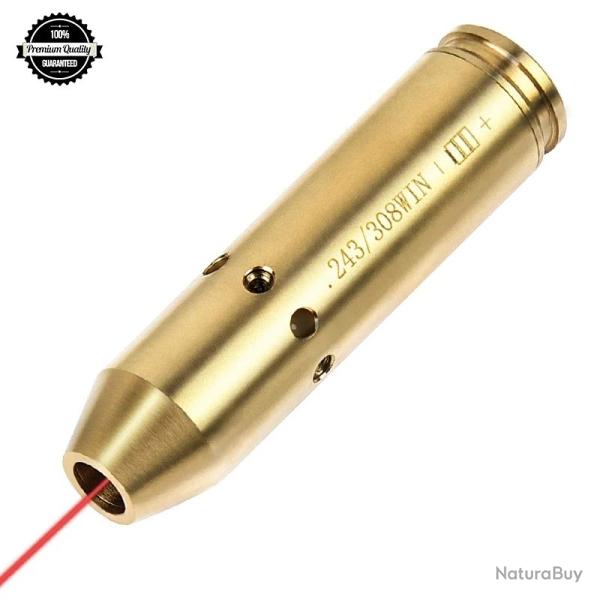 CVLIFE -Boresighter 243 308WIN 7MM-08REM Laser � point rouge