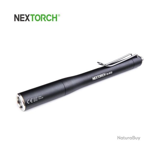 Lampe Nextorch DR K32 80 Lumens blanc / Jaune - Stylo lampe m�dicale rechargeable