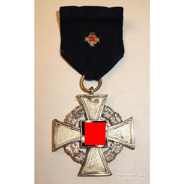 CROIX ALLEMANDE POUR 25 DE SERVICE /III�me REICH.  /8890