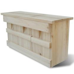Nichoir pour moineau 44 x 15,5 x 21,5 cm