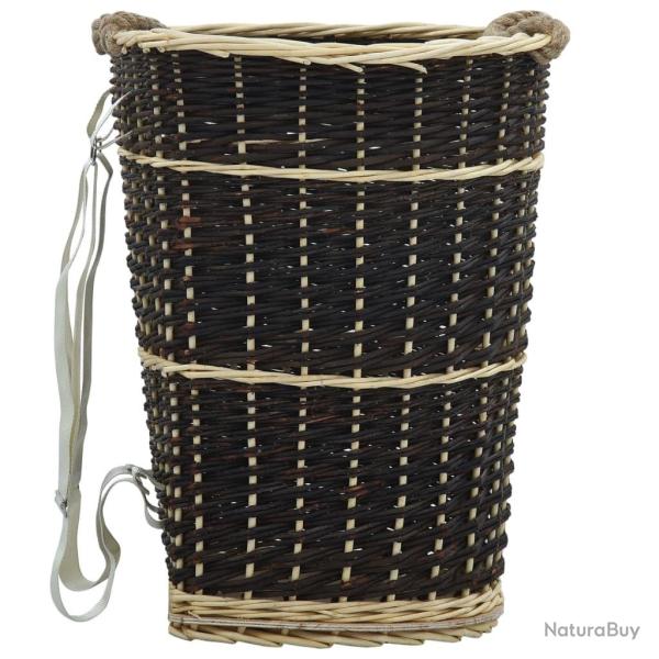 Sac � dos bois de chauffage sangles de transport 50x44x58 cm