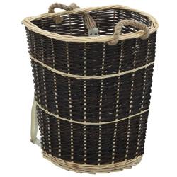 Sac &agrave; dos bois de chauffage sangles de transport 57x51x69 cm