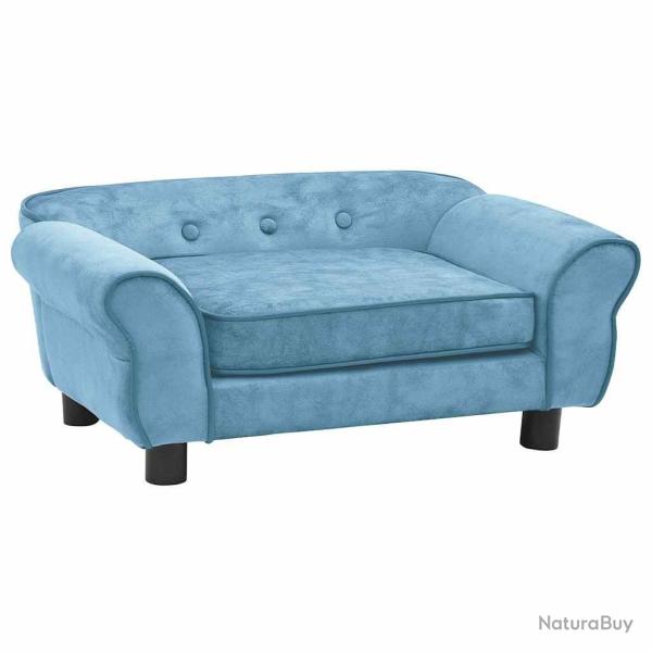 Canap� pour chien Turquoise 72x45x30 cm Peluche