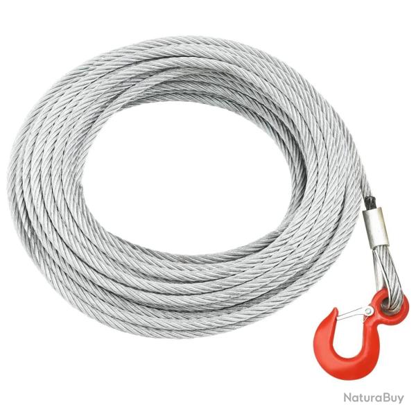 C�ble m�tallique 800 kg 20 m