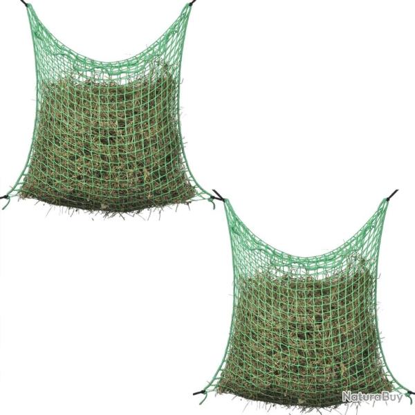 Filet � foin 2 pcs Carr� 0,9 x 1 m PP