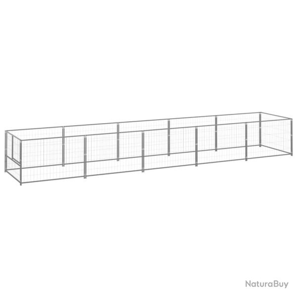 Chenil Argent� 5 m� Acier