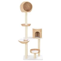 Arbre &agrave; chat avec griffoirs en sisal Herbiers marins