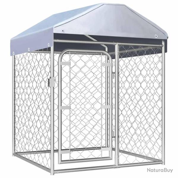 Chenil ext�rieur avec toit 100 x 100 x 125 cm