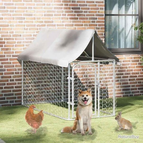 Chenil ext�rieur avec toit 200x100x150 cm